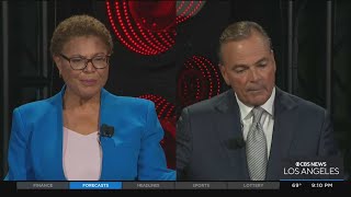 Bass, Caruso face off once again in another debate for LA Mayor