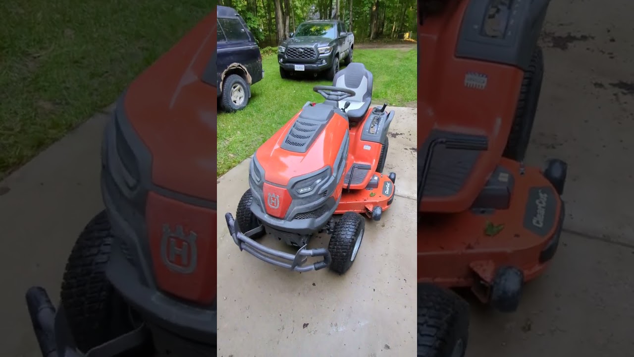 NEW HUSQVARNA LAWN MOWER! OH YEAH!