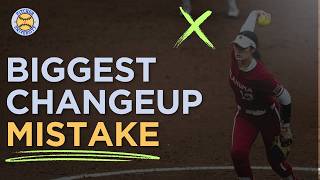 The #1 Flip Changeup Mistake Softball Pitchers Make