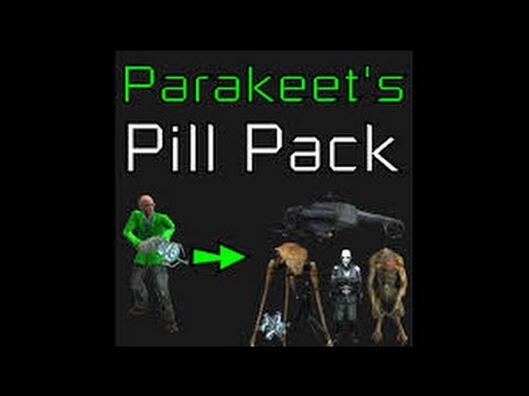Garry's mod Parakeet's Pill Pack mod showcase