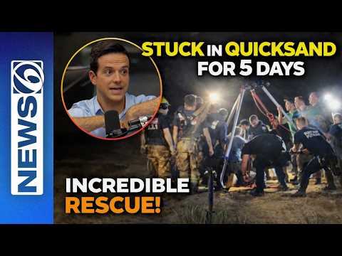 STUCK IN QUICKSAND FOR 5 DAYS?! Florida Man Rescued Shoulder-Deep
