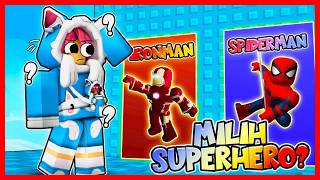 ATUN & MOMON HARUS MEMILIH KEKUATAN SUPERHERO TERBAIK !! Roblox