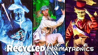 Top 10 Secrets of Recycled Disney Animatronics Pt 2  Walt Disney World & Disneyland