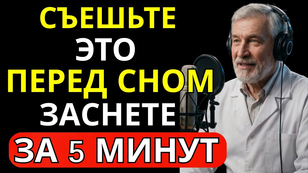 8 ФРУКТОВ ДЛЯ ГЛУБОКОГО СНА | Что есть вечером, чтобы уснуть без таблеток | Здоровье с Доктором