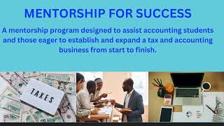 Starting a Tax preparation business with having a coach or mentor.