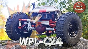 8. WPL C24 Comp Crawler LCG - More Steering - New shock setup #wpl #wplc24 #wpl2024 #rccar