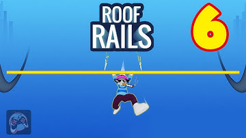 Roof Rails Max Level - Gameplay  (New IOS, Android Games)