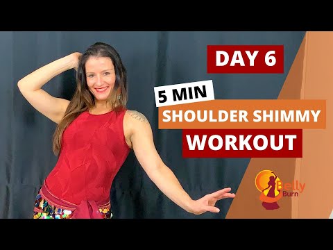 Shoulder Shimmy // Belly Dance Workout - Day 6