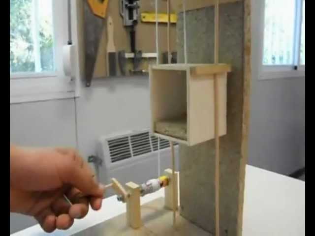 Vaca Cantidad de dinero Foto Maqueta de un ascensor - YouTube