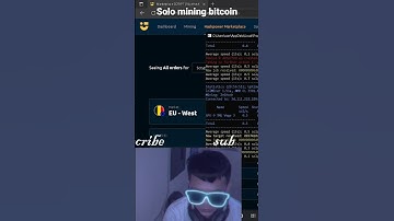 Proses solo mining bitcoin