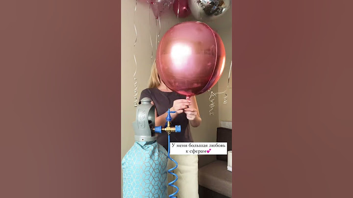 3D Sphere foil helium balloon