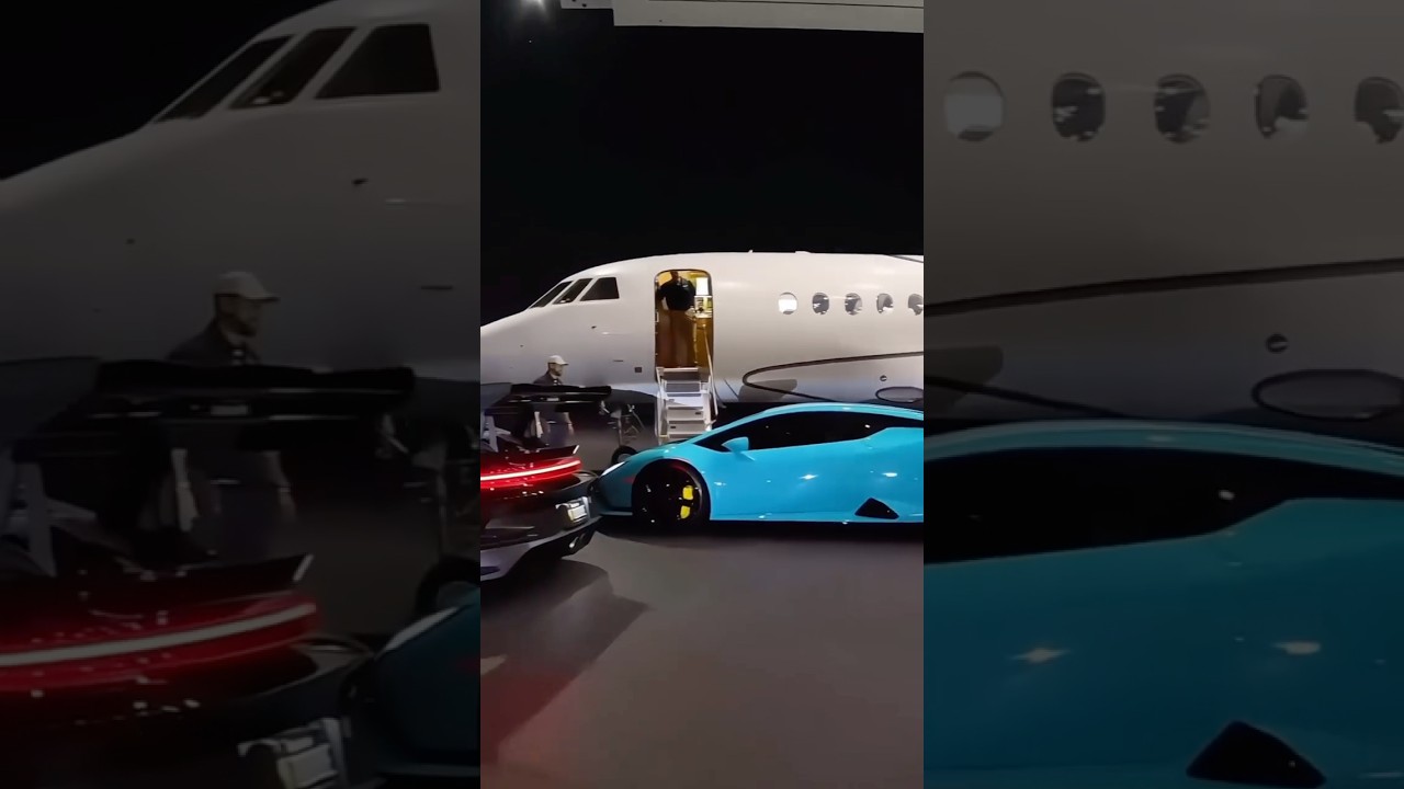 ARRIVING TO THE PRIVATE JET✈️🔥 