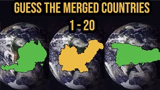 Guess Merged Countries 1 - 20 compilation #country