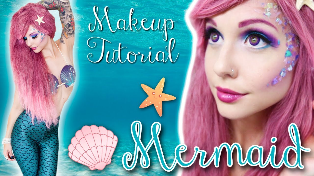 7 Unbelievably Pretty Mermaid Makeup Tutorials