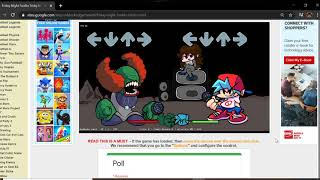 FNF Tricky Mod on Unblocked games w/DonutStick!