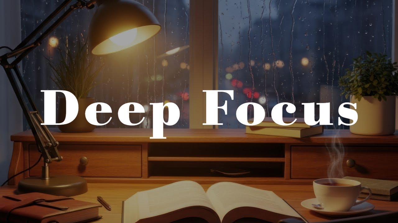 [playlist] Deep Focus | 2 Hour Lofi Jazz Study Music | 공부할 때 듣는 잔잔한 재즈 플레이리스트 