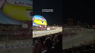 The Sphere Watching The Las Vegas F1 Race