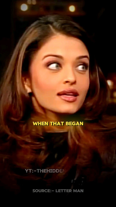 Aishwarya Rai Savage Reply To David Letterman 🤯💯🔥@Letterman #shorts #aishwarya #motivation