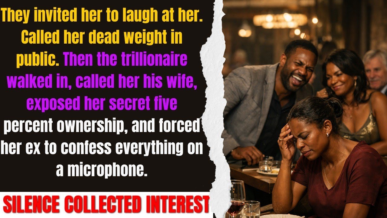 Black Ex-Wife Humiliated at Dinner—Until Her Trillionaire Husband Walked In