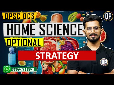 Science Optional Home Science Optional Strategy | Complete Guidance | Booklist & Plan ...