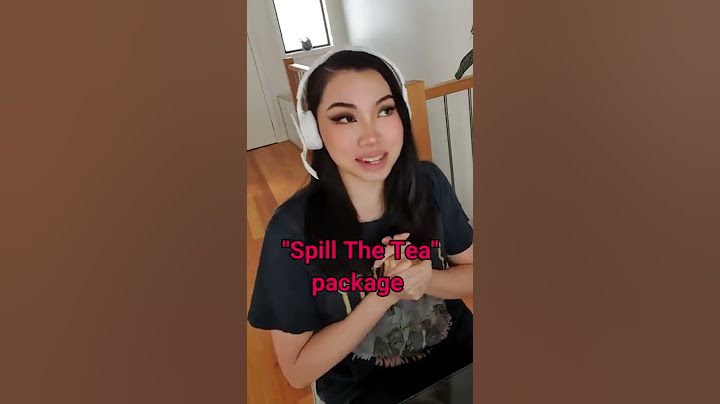 Spill The Tea package #shorts