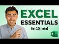 Learn Excel Essentials in Just 15 Minutes