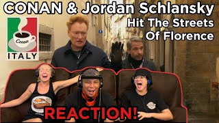 CONAN \& Jordan Schlansky Hit The Streets Of Florence - Reaction