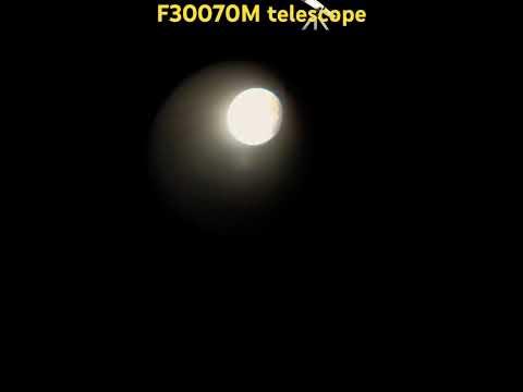F30070M Astronomical telescope - YouTube