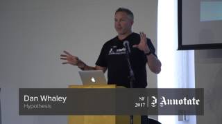 Celebrity I Annotate 2017 Day 1 Unconference Reports Profile