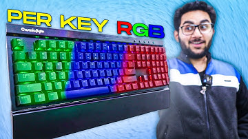 Premium Mechanical Gaming Keyboard - Cosmic Byte Black Eye Pro