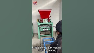 YW-4-35 Block making machine