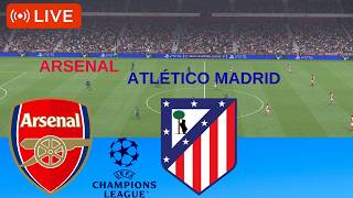 🔴 LIVE: Arsenal vs Atletico Madrid Match | UEFA Champions League 2025–2026 | Full Match Simulation