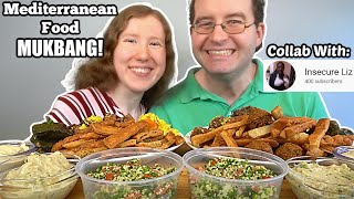 SHAWARMA & TABBOULEH MUKBANG (Collab With Insecure Liz)!