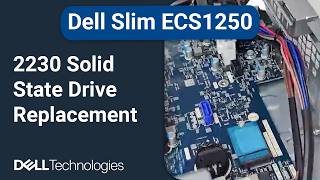 Dell Slim ECS1250  | How to replace the 2230 solid state drive (SSD)
