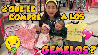 DE COMPRAS CON LOS GEMELOS / HAUL DE ROPA BEBÉ REBORN