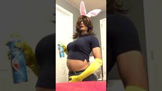 Bloated Balloon Bunny Belly