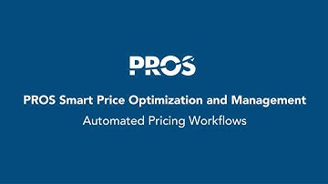 Smart Price Optimization and Management - Automated Pricing Workflows