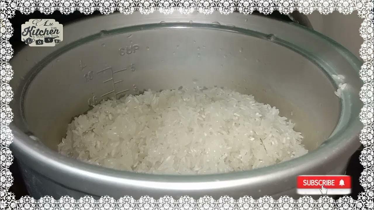 How I COOKED RICE in a Rice Cooker with Secret Technique to avoid easy