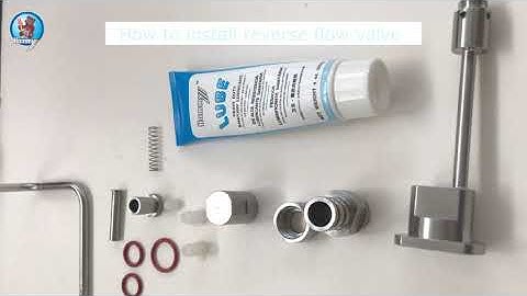 how to install ice cream machine air pump