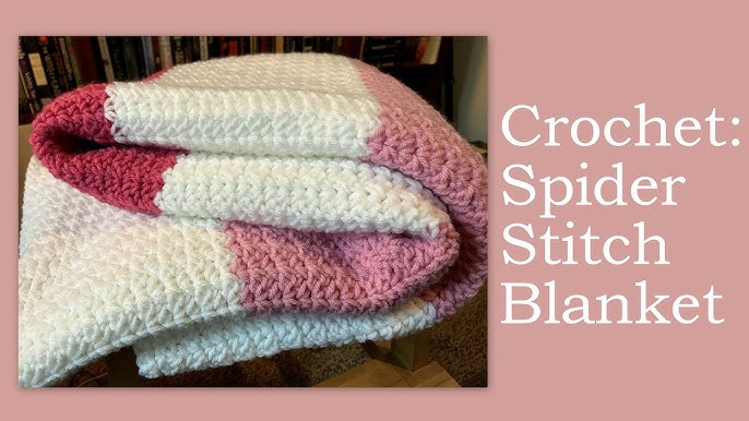 Crochet an Easy blanket using Caron Latte Cakes ! 