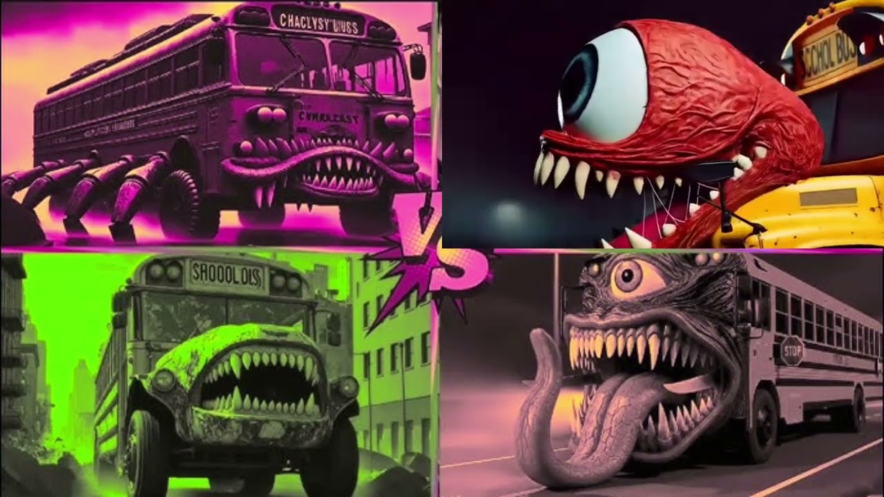 ℹ️ 🚀 EPIC Tiles Hop Battle | School Bus vs Train Eater (Impossible!)