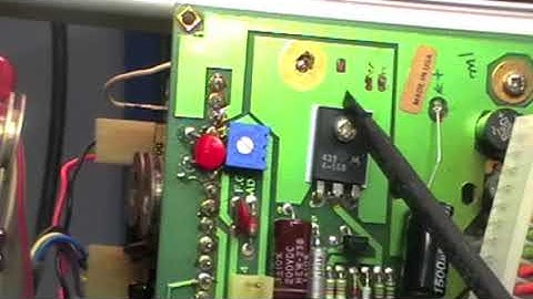 HP 1745A Oscilloscope repair and little restoration