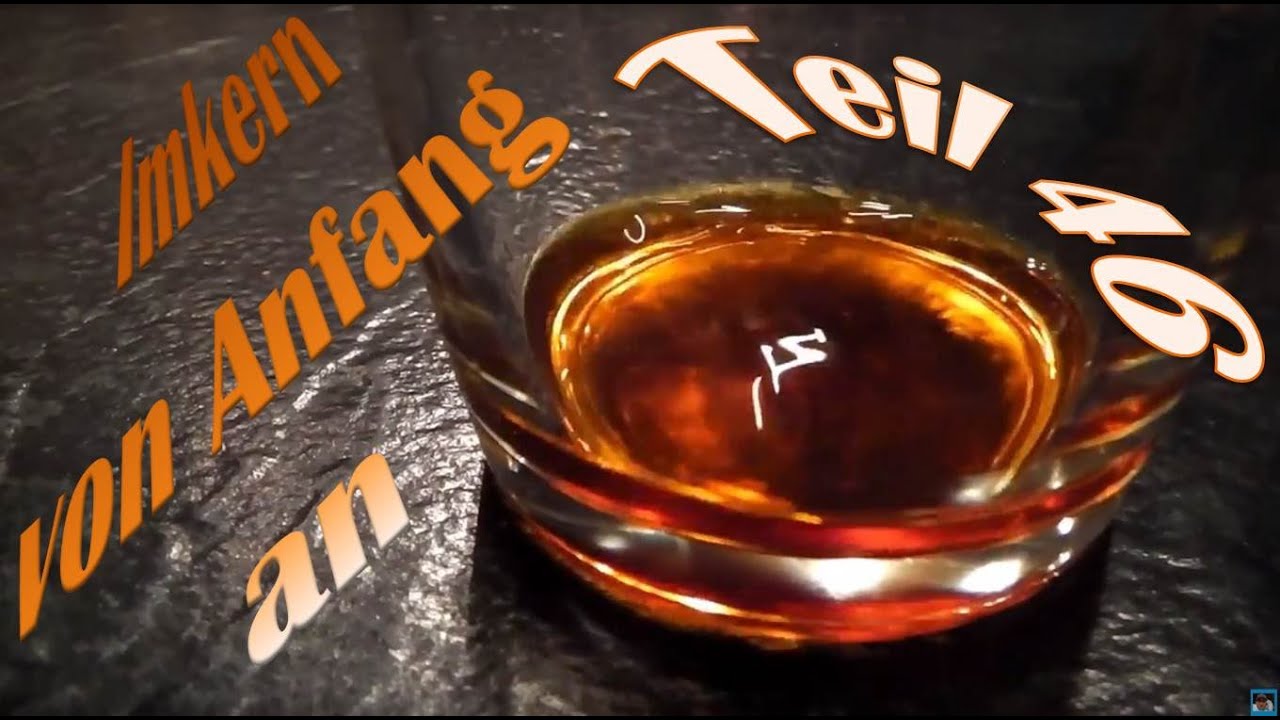 Imkern von Anfang an - Teil 46 - Herstellen einer Propolislösung / Tinktur