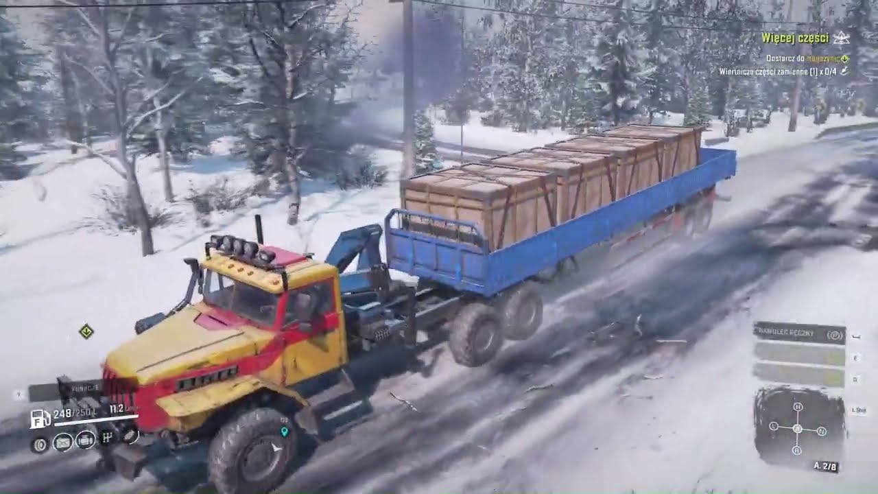 SnowRunner#13 alaska ciag dalszy rurociagi