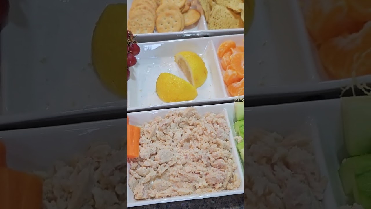 White Ceramic Serving Platter 3 Compartment