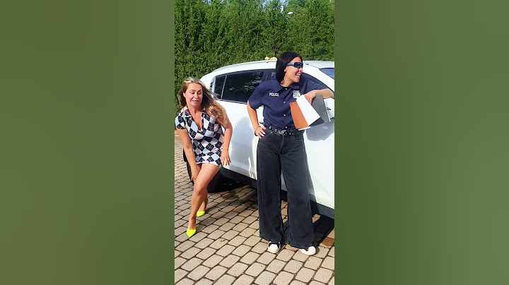 THE GREAT ESCAPE 🏃‍♀️💨 What she did to escape a cop 😱 #shorts #hack