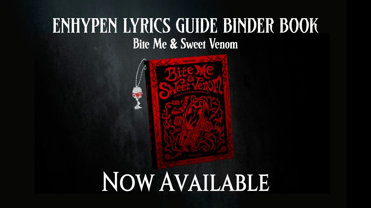 Official Trailer] ENHYPEN LYRICS GUIDE BINDER BOOK: Bite Me