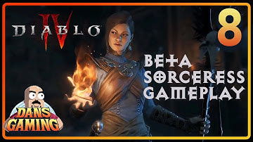 Diablo 4 Early Access Beta - Lightning Sorceress Gameplay - Part 8