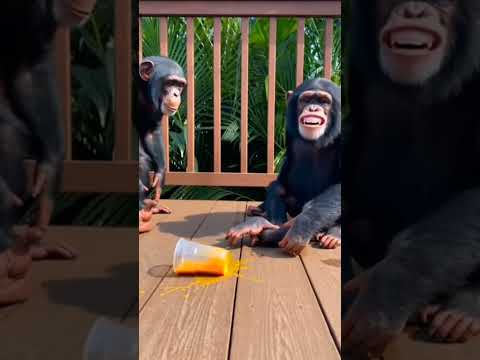 القرد بيشفط بالشاليمووووه  