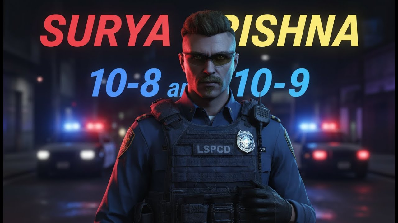 LIVE 🔴GTAV SLES RP SURYA KRISHNA LSPD මල් කෑල්ල වගේ රාජකාරිය ආ  - Day 05- ROMAN KOLLA